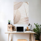 ETHEREAL VEINED GRACE Selbstklebendes Poster - Hochformat