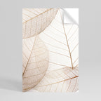 ETHEREAL VEINED GRACE Selbstklebendes Poster - Hochformat