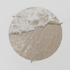 SHIMMERING SHORELINE Couchtisch Ø 69 cm
