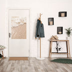 SHIMMERING SHORELINE Selbstklebendes Poster - Hochformat