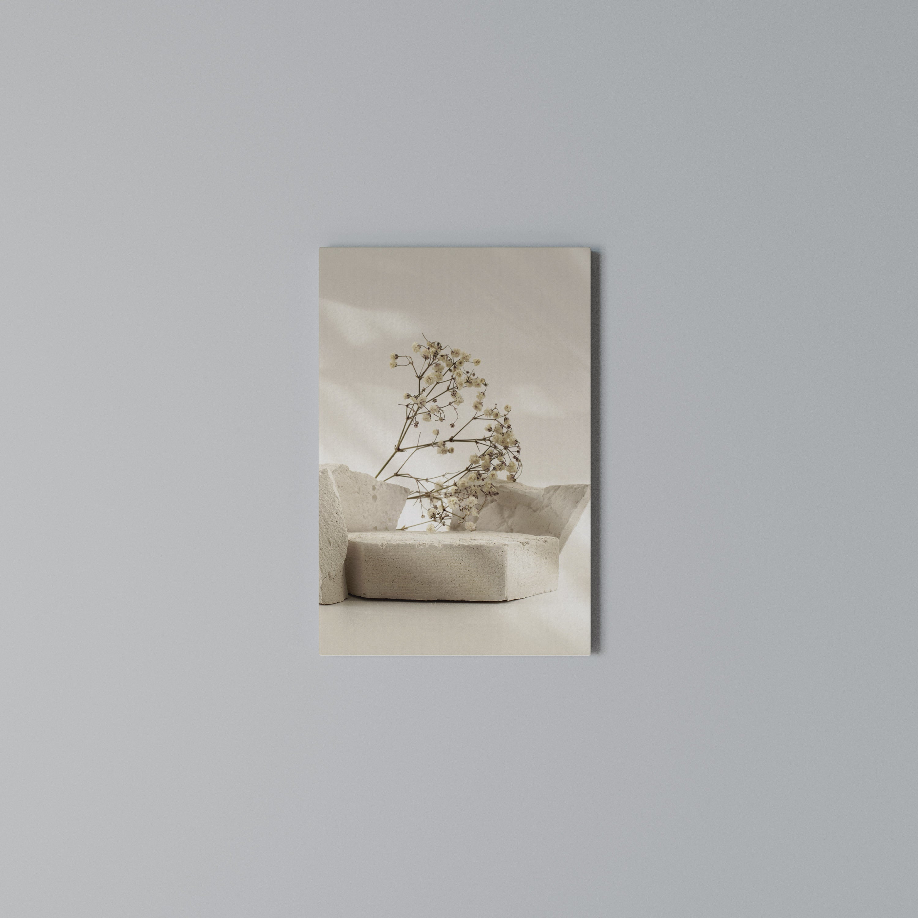 ELEGANT EMBERS Vertical Canvas Print