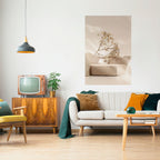 ELEGANT EMBERS Selbstklebendes Poster - Hochformat