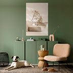 ELEGANT EMBERS Selbstklebendes Poster - Hochformat