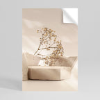 ELEGANT EMBERS Selbstklebendes Poster - Hochformat