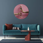 FLORAL CONNECTIONS Runde Wanddekoration Ø 69 cm