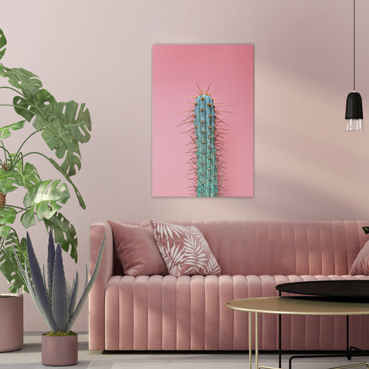 MISTER CACTUS Vertical Canvas Print