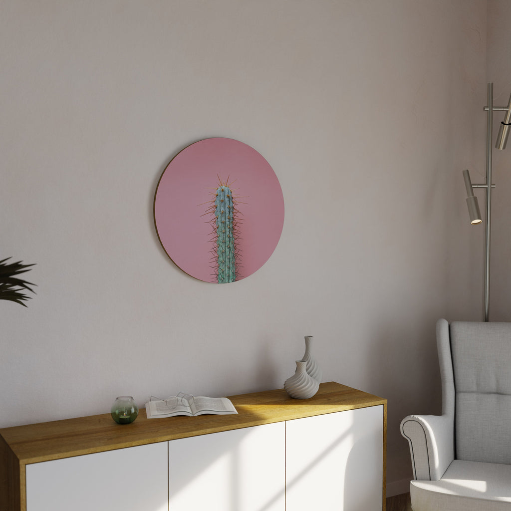 MISTER CACTUS Runde Wanddekoration Ø 69 cm