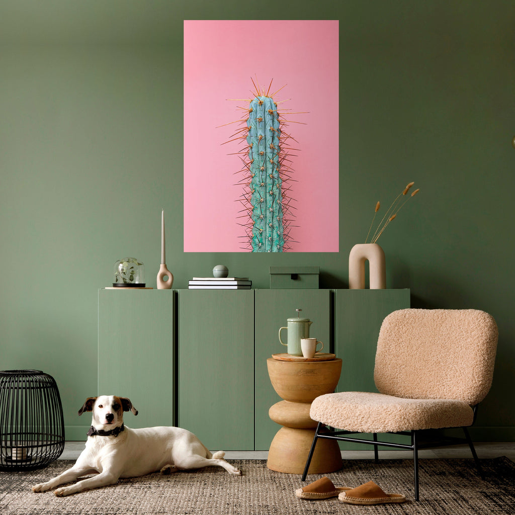 MISTER CACTUS Vertikales Poster zum Abziehen und Aufkleben