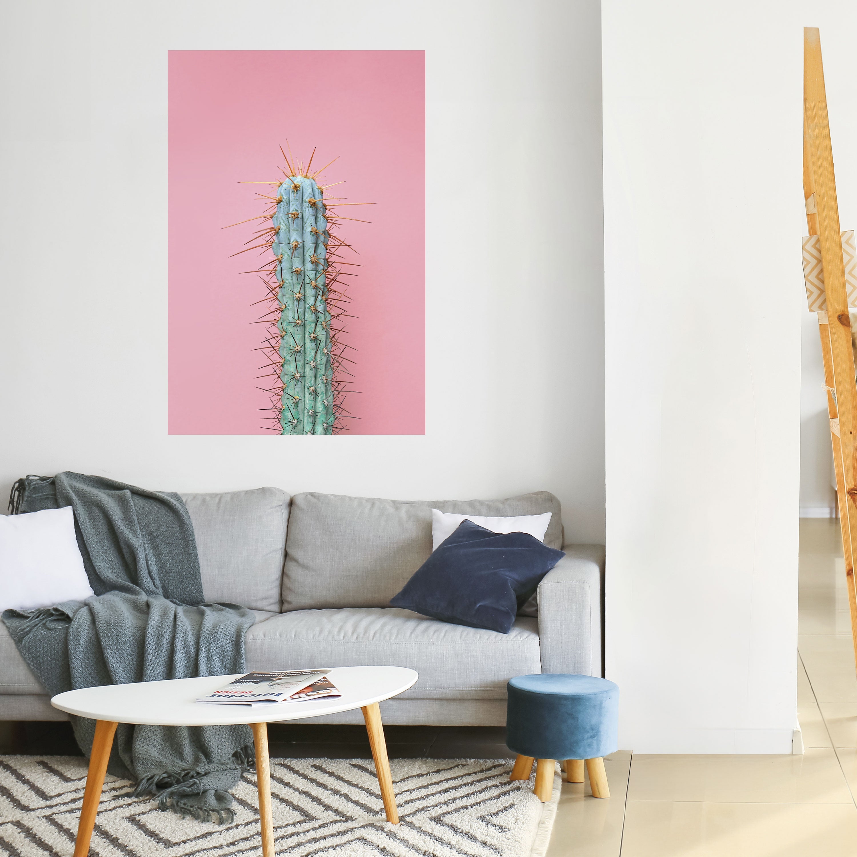 MISTER CACTUS Vertikales Poster zum Abziehen und Aufkleben