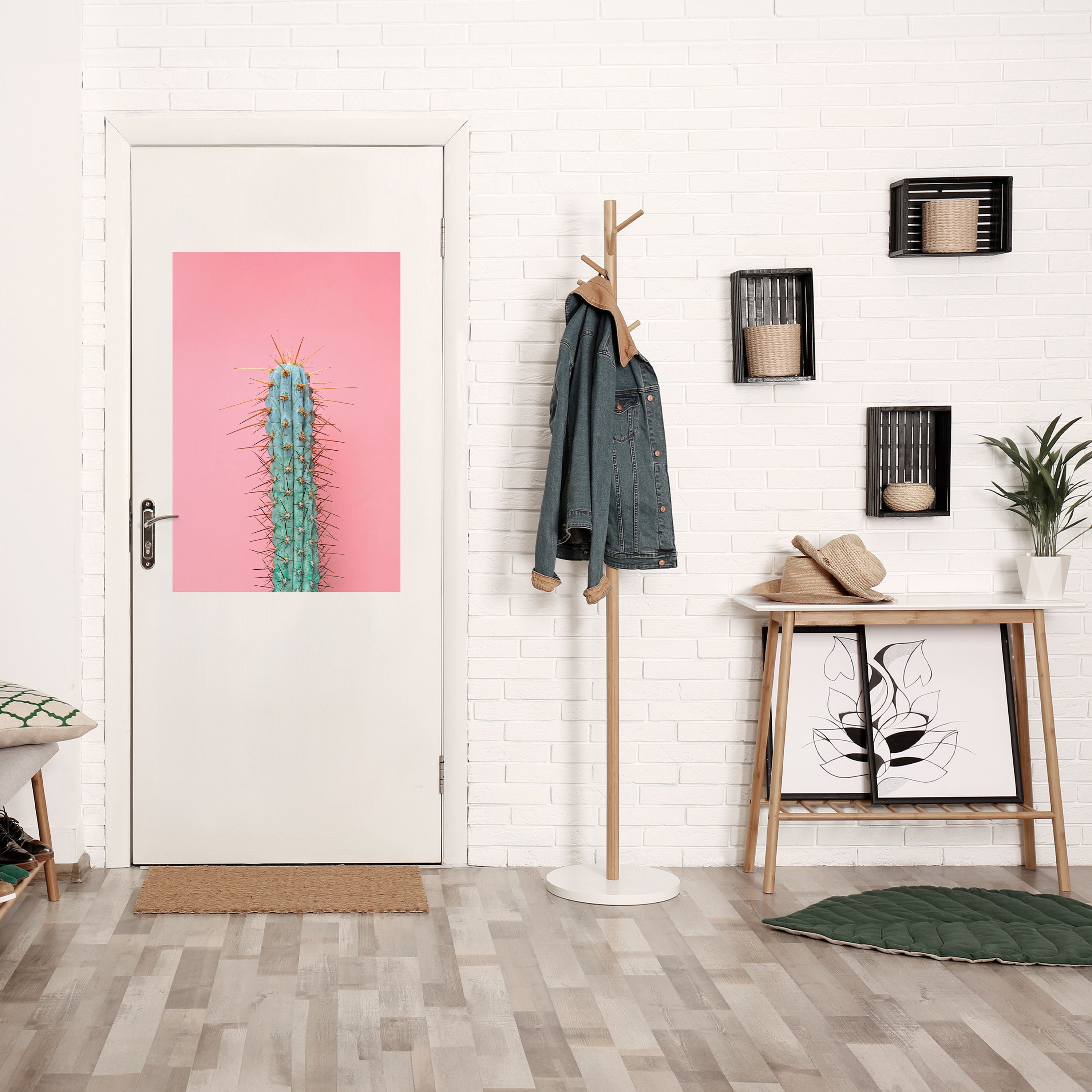 MISTER CACTUS Vertikales Poster zum Abziehen und Aufkleben