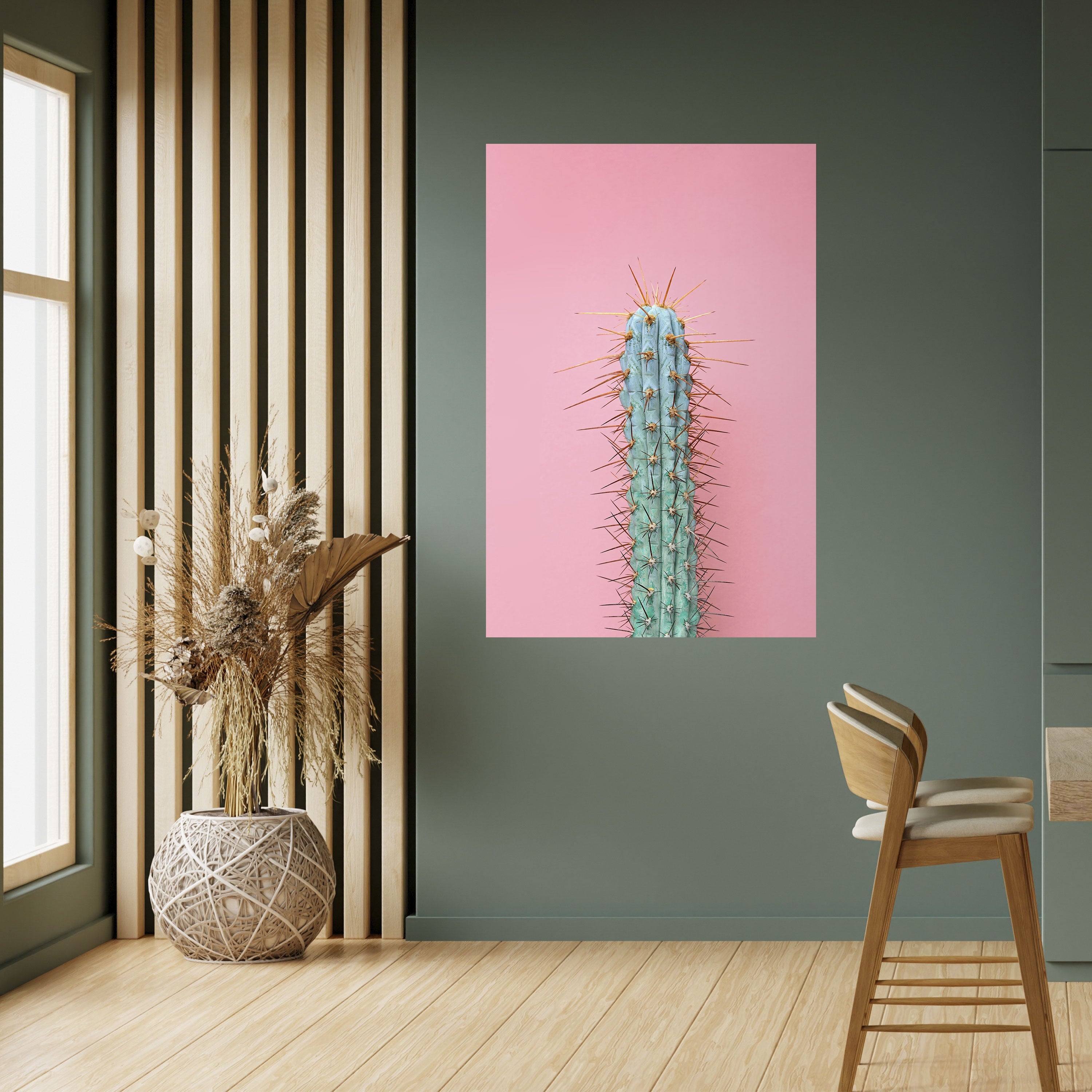 MISTER CACTUS Vertikales Poster zum Abziehen und Aufkleben