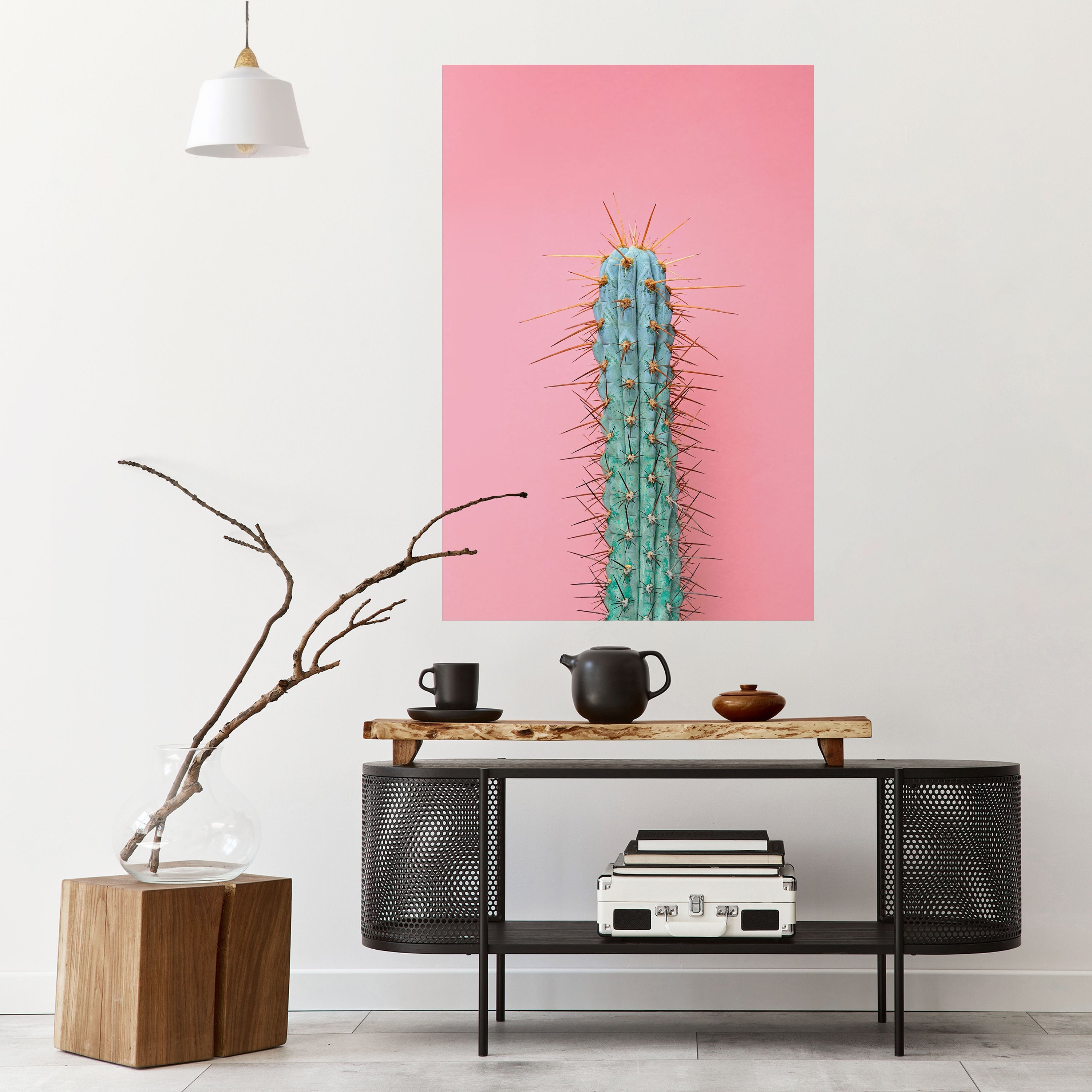 MISTER CACTUS Vertikales Poster zum Abziehen und Aufkleben