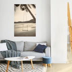 SUNSET SWING SORROW Selbstklebendes Poster - Hochformat