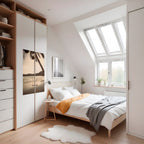 SUNSET SWING SORROW Selbstklebendes Poster - Hochformat