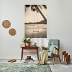 SUNSET SWING SORROW Selbstklebendes Poster - Hochformat