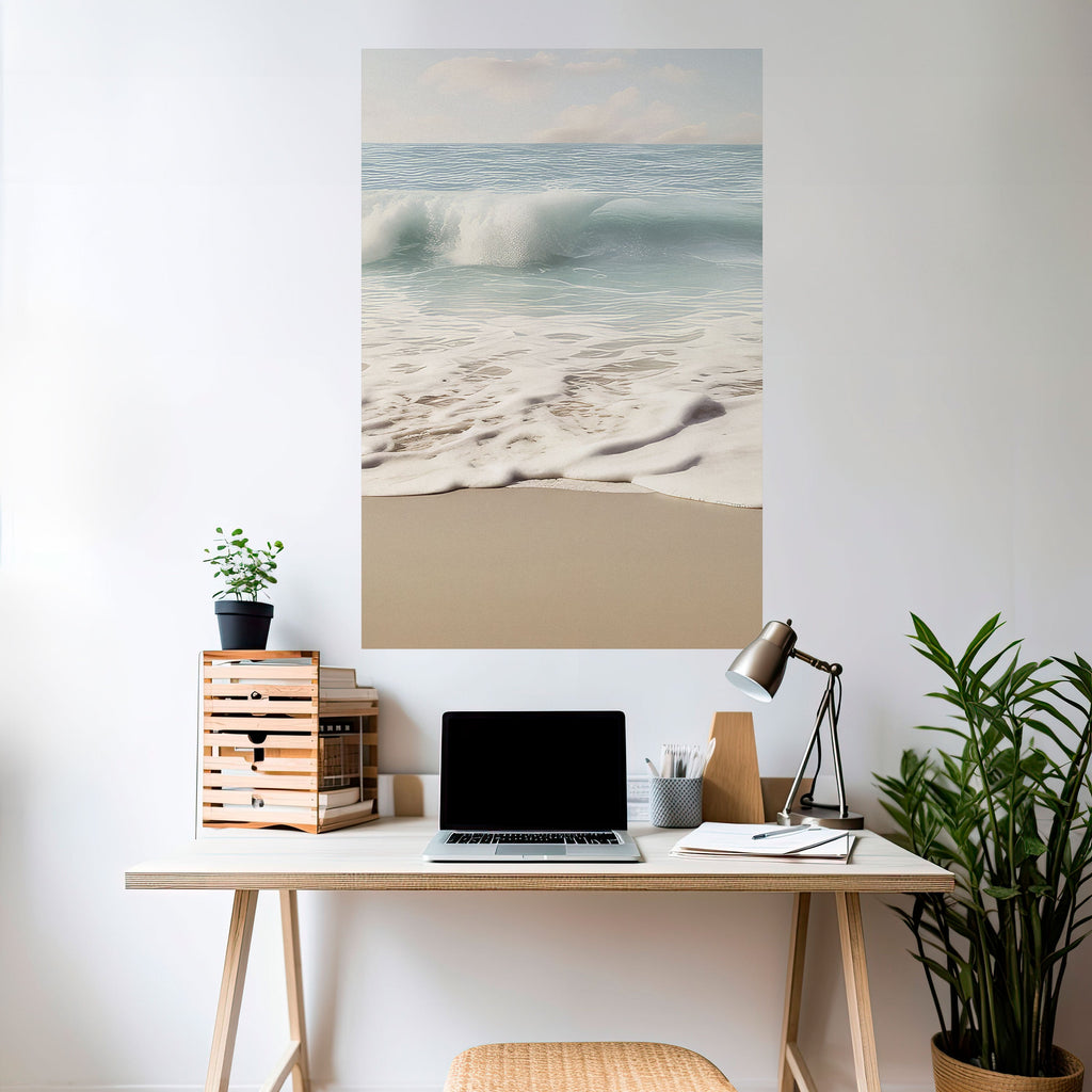 OCEAN WHISPER Vertikales Poster zum Abziehen und Aufkleben