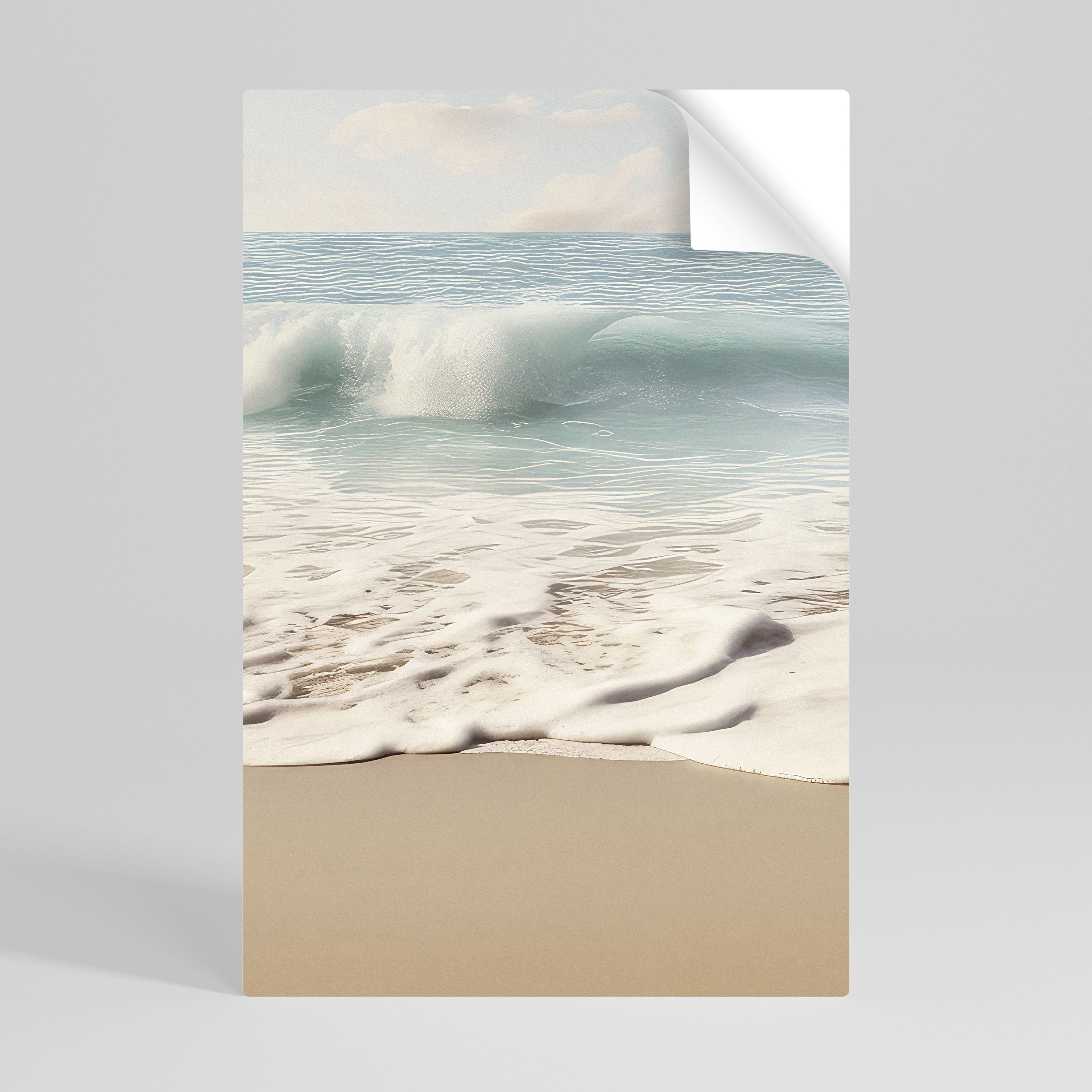 OCEAN WHISPER Vertikales Poster zum Abziehen und Aufkleben