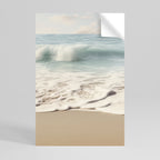 OCEAN WHISPER Selbstklebendes Poster - Hochformat