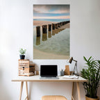 TIDAL SYMMETRY Selbstklebendes Poster - Hochformat