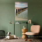 TIDAL SYMMETRY Selbstklebendes Poster - Hochformat