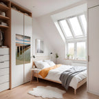 TIDAL SYMMETRY Selbstklebendes Poster - Hochformat