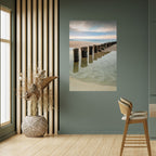 TIDAL SYMMETRY Selbstklebendes Poster - Hochformat