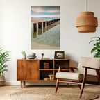 TIDAL SYMMETRY Selbstklebendes Poster - Hochformat