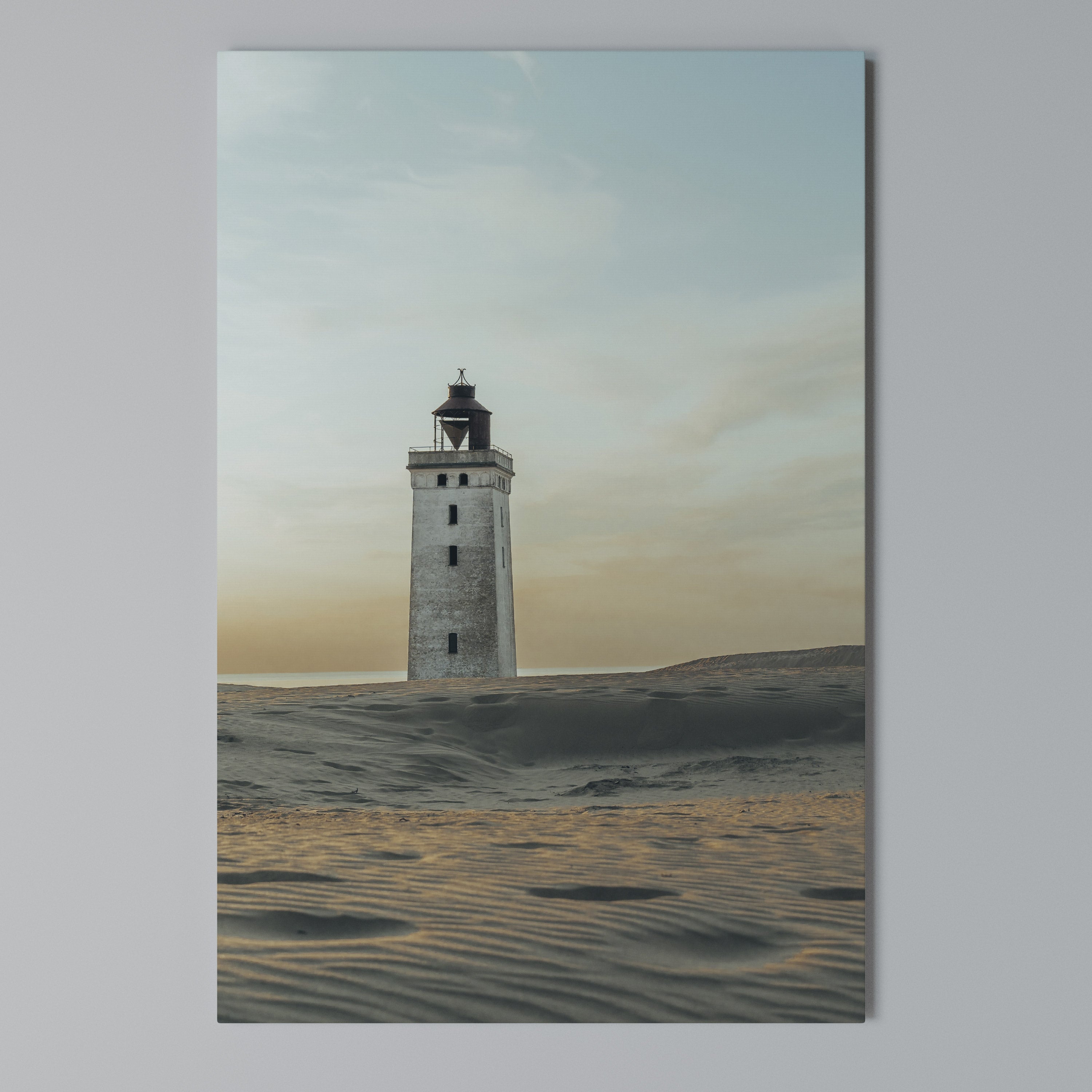 LIGHTHOUSE IN LIMBO Vertical Canvas Print