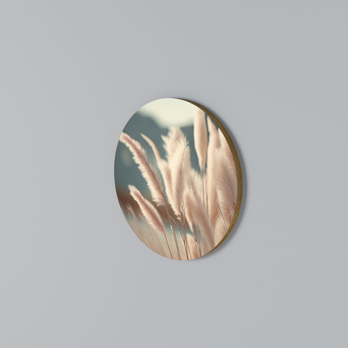 PAMPAS DREAMSCAPE Rundes Wandbild