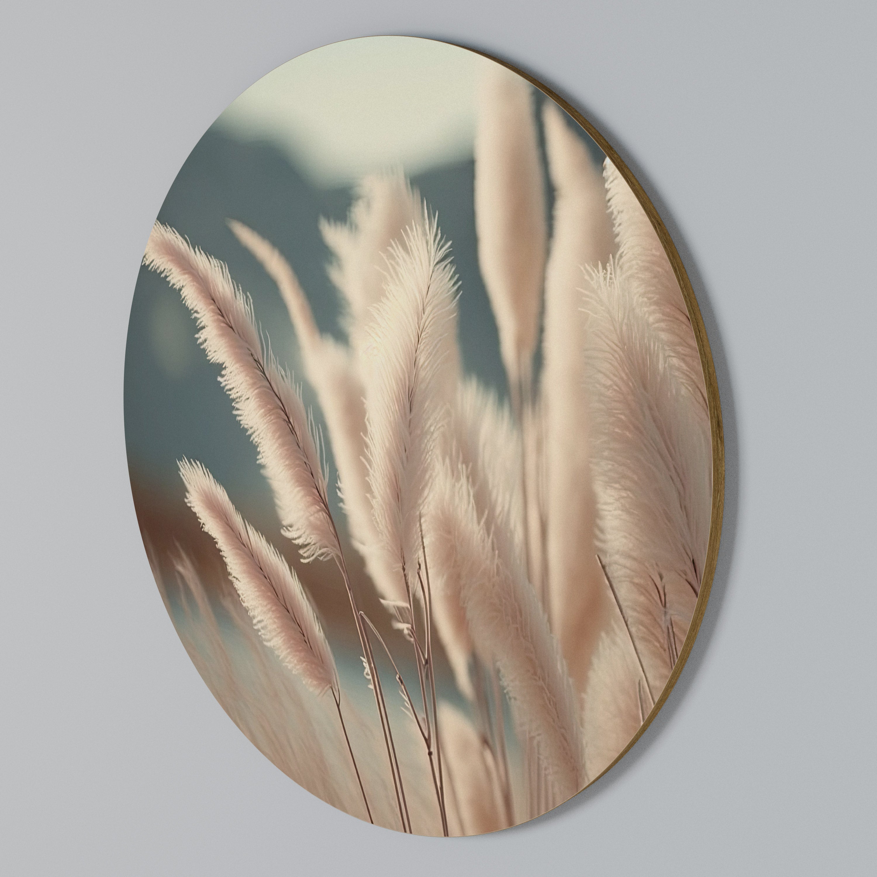 PAMPAS DREAMSCAPE Rundes Wandbild