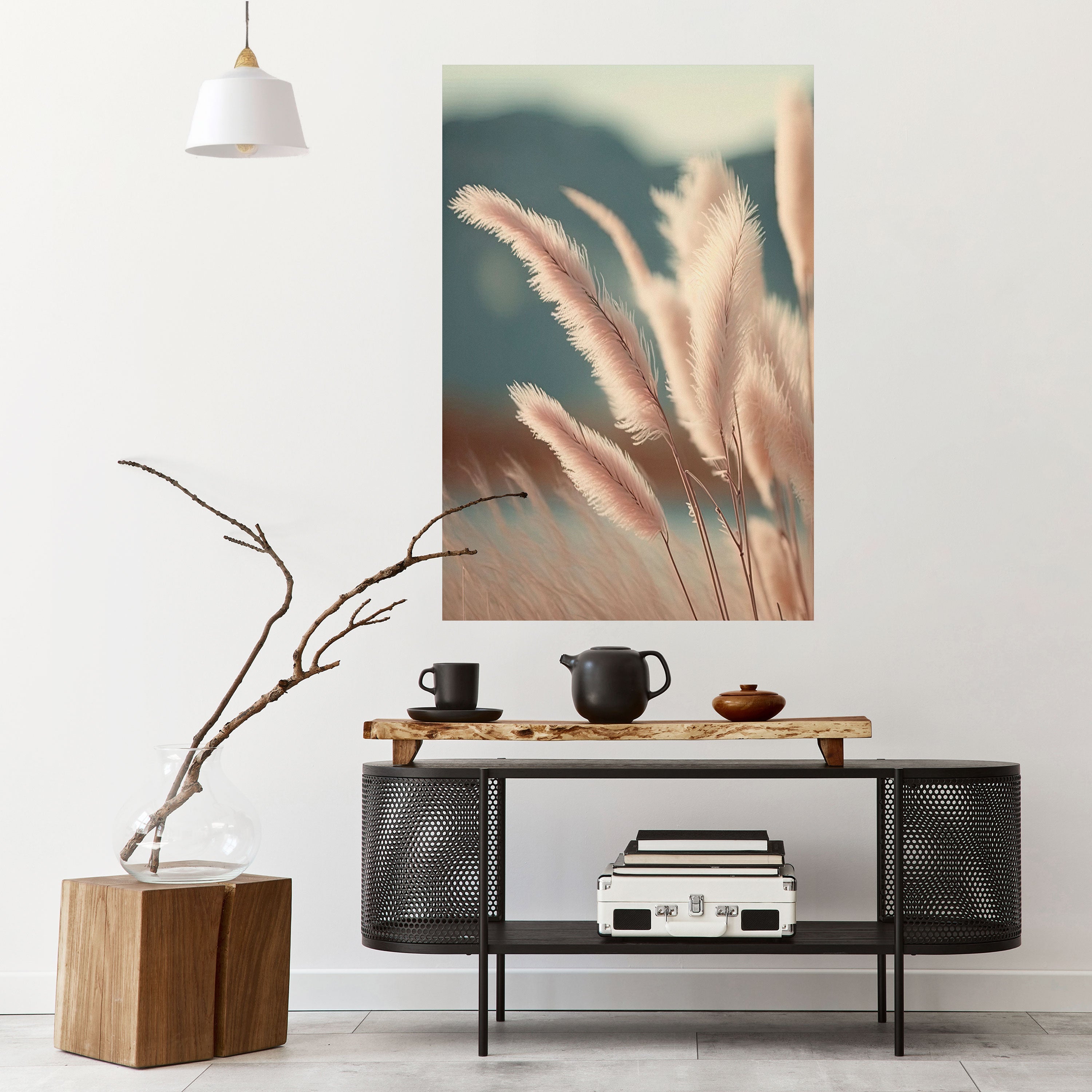PAMPAS DREAMSCAPE Vertikales Poster zum Abziehen und Aufkleben