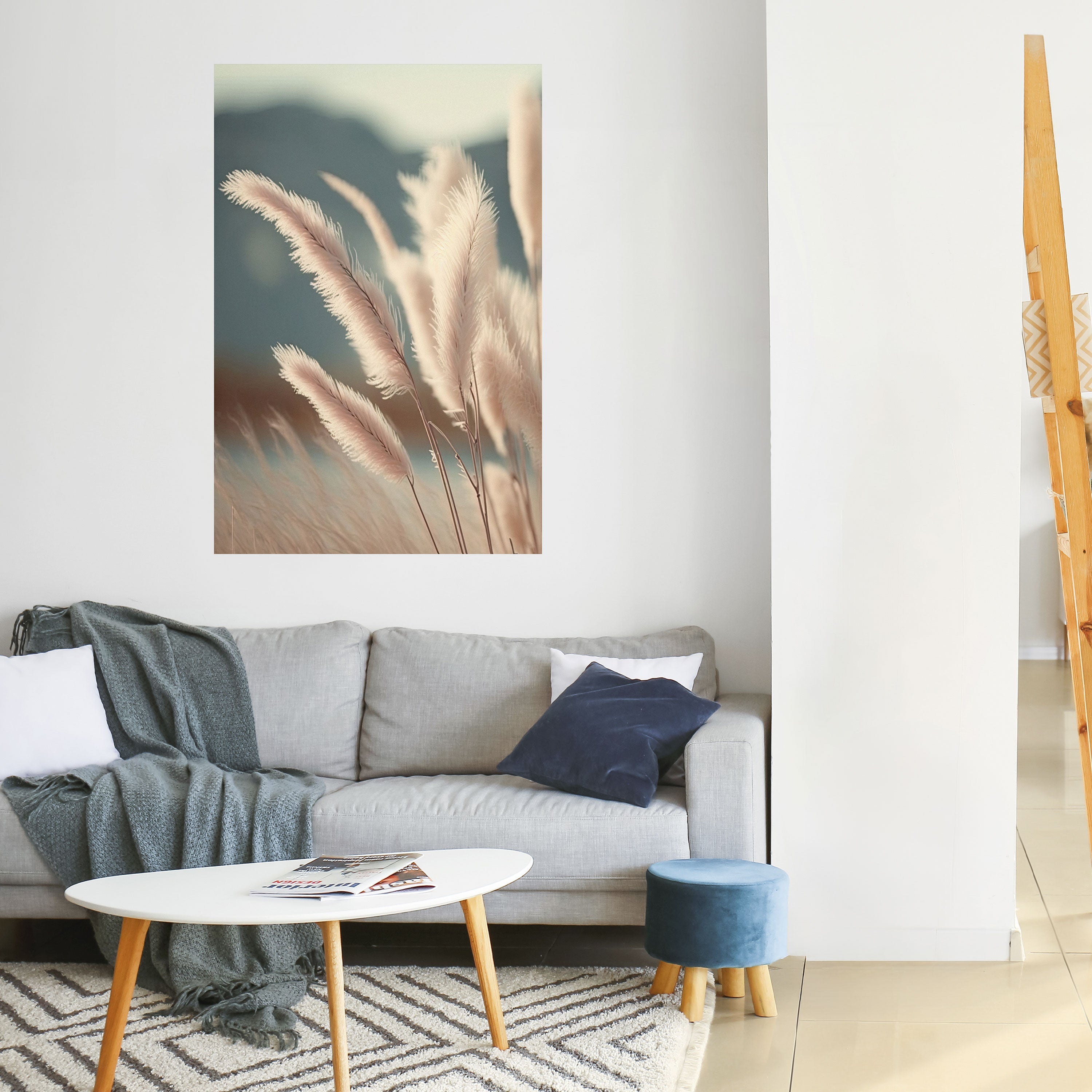 PAMPAS DREAMSCAPE Vertikales Poster zum Abziehen und Aufkleben