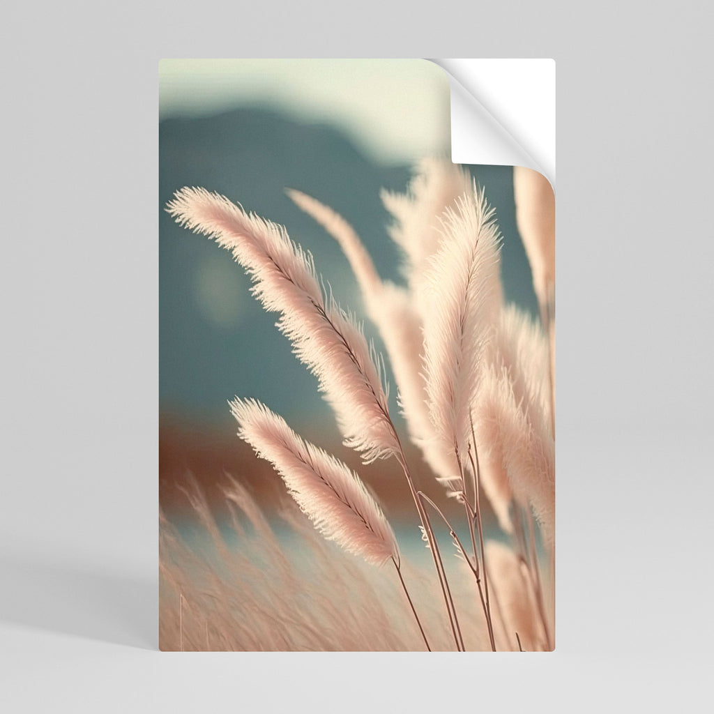 PAMPAS DREAMSCAPE Vertikales Poster zum Abziehen und Aufkleben