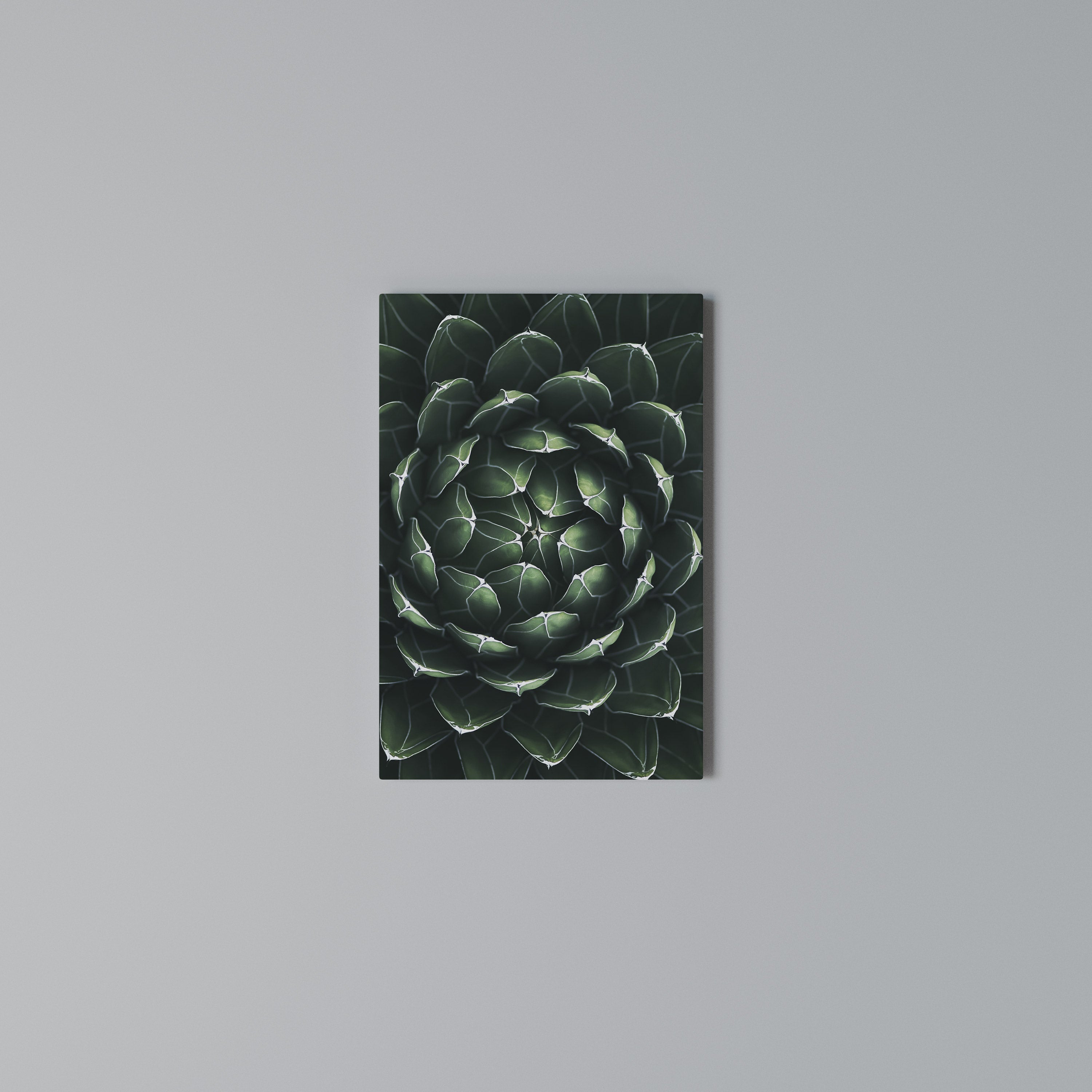 LUSH LABYRINTH Vertical Canvas Print