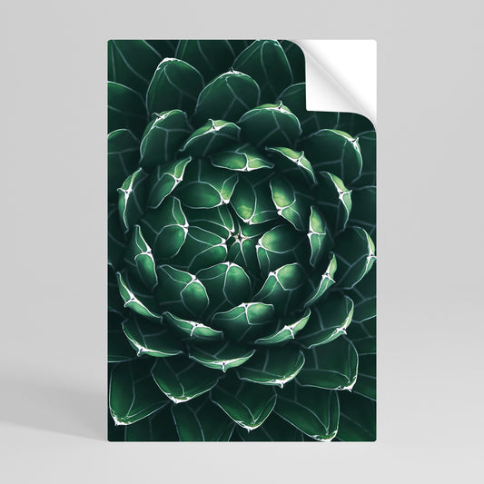 LUSH LABYRINTH Selbstklebendes Poster - Hochformat