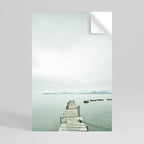 TIDAL HARMONY Selbstklebendes Poster - Hochformat