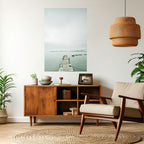 TIDAL HARMONY Selbstklebendes Poster - Hochformat