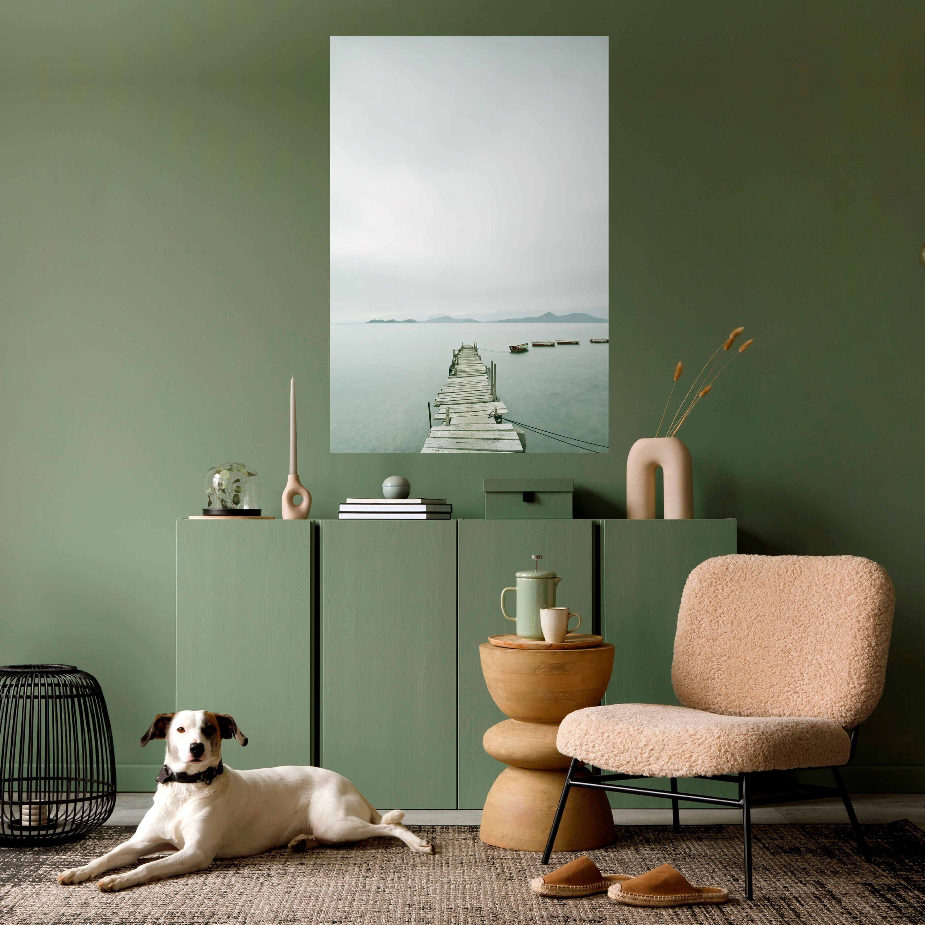 TIDAL HARMONY Vertikales Poster zum Abziehen und Aufkleben