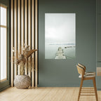 TIDAL HARMONY Selbstklebendes Poster - Hochformat