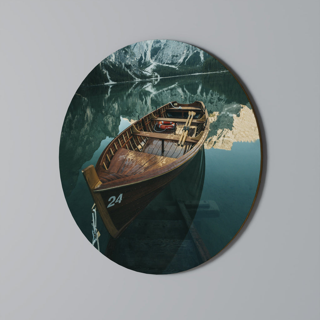 STILL WATERS Runde Wanddekoration Ø 69 cm