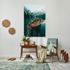 STILL WATERS Peel and Stick Vertical Poster