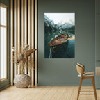 STILL WATERS Peel and Stick Vertical Poster