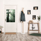 MYSTICAL SUNBEAMS Selbstklebendes Poster - Hochformat