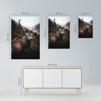 ELEGANT WILDERNESS GUARDIAN Selbstklebendes Poster - Hochformat