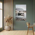 SILENT WATERSCAPE Selbstklebendes Poster - Hochformat