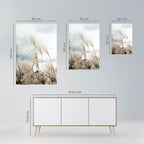 CLOUDS ABOVE GRASS Peel and Stick Vertical Poster