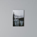 MISTY FOREST BOUNDARIES Vertical Canvas Print