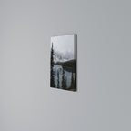 MISTY FOREST BOUNDARIES Vertical Canvas Print
