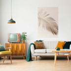 GRACEFULNESS PRECISION Selbstklebendes Poster - Hochformat