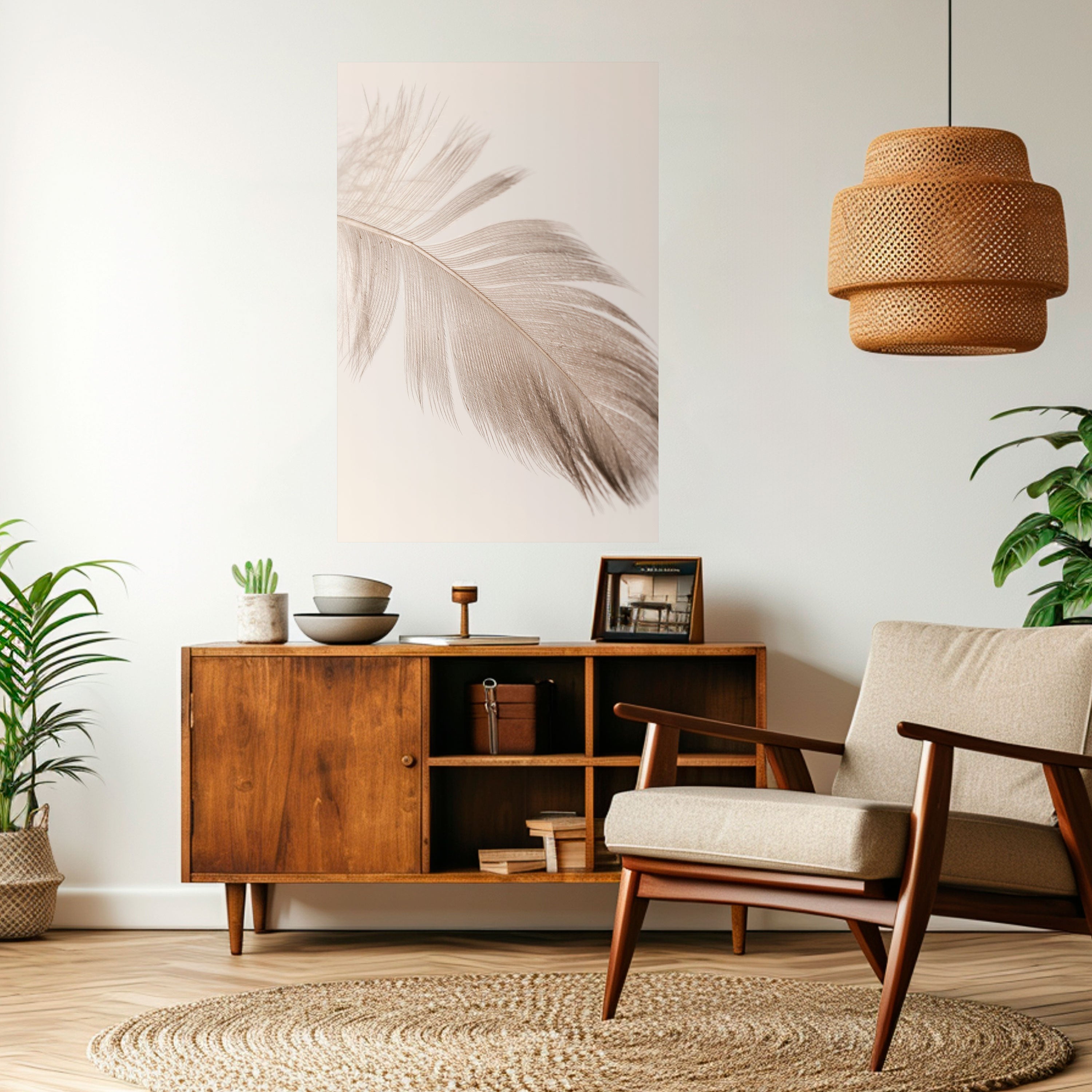 GRACEFULNESS PRECISION Vertikales Poster zum Abziehen und Aufkleben